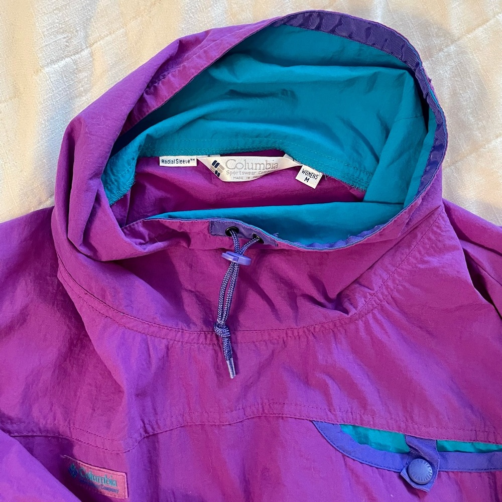 Vintage Columbia Radial Sleeve Windbreaker - Picture 9 of 11